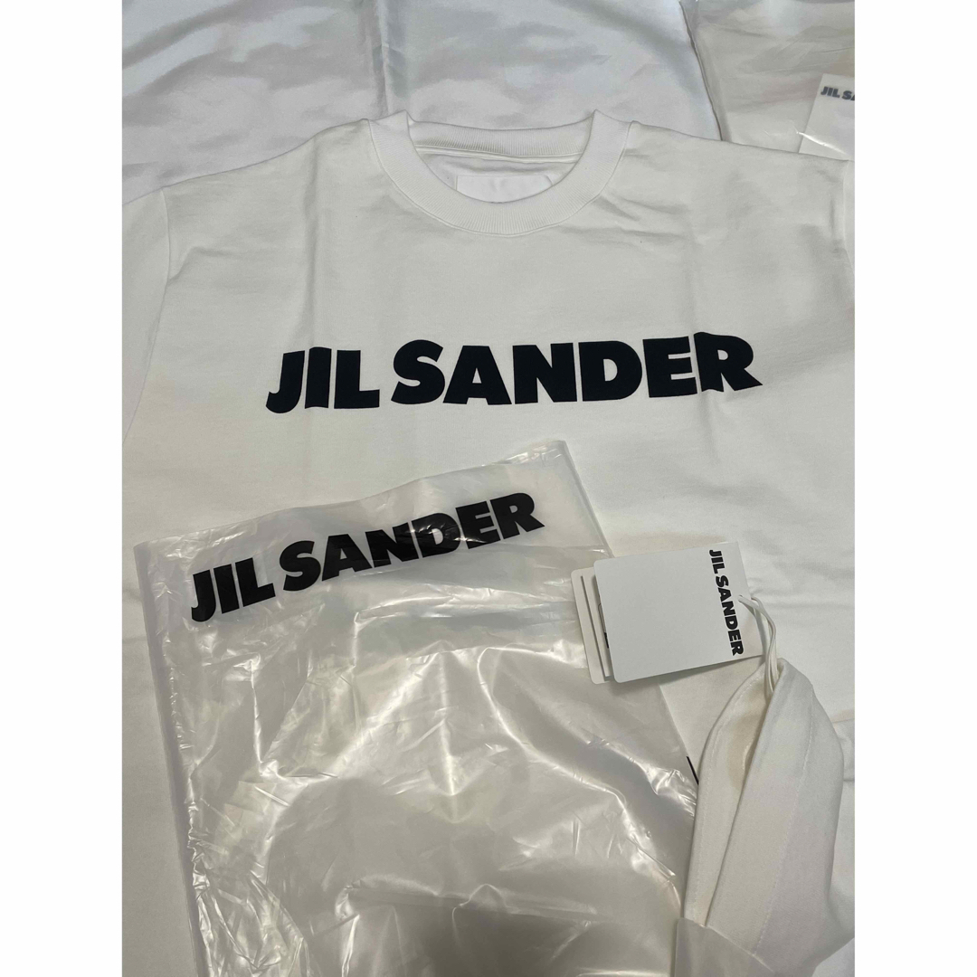 ■ JIL SANDER プリント ロゴ コットン Tシャツ ■