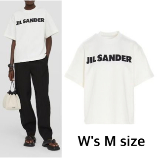 JIL SANDER（ジルサンダー） シースルーロゴプリント シアーTシャツ