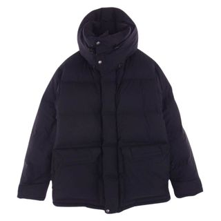 ザノースフェイス(THE NORTH FACE)のTHE NORTH FACE ノースフェイス ダウンジャケット ND92265 WS Brooks Range Light Parka ウィンドストッパー ブルックス レンジ ライト パーカ ダウン ジャケット ブラック系 イエロー系 L【中古】(その他)