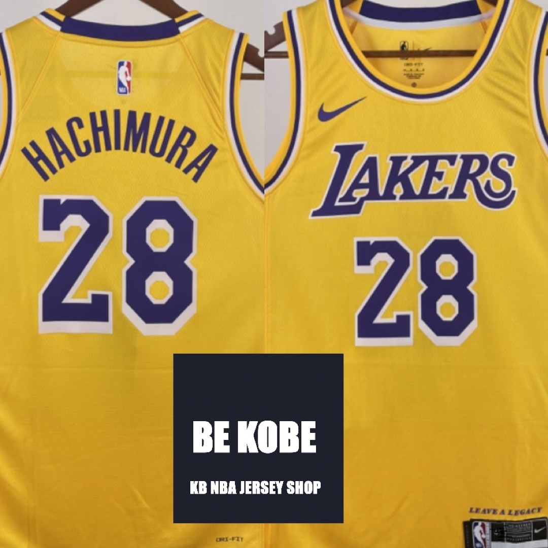 NBA 八村塁 レイカーズジャージユニフォームXL/KOBEコービーカリー-