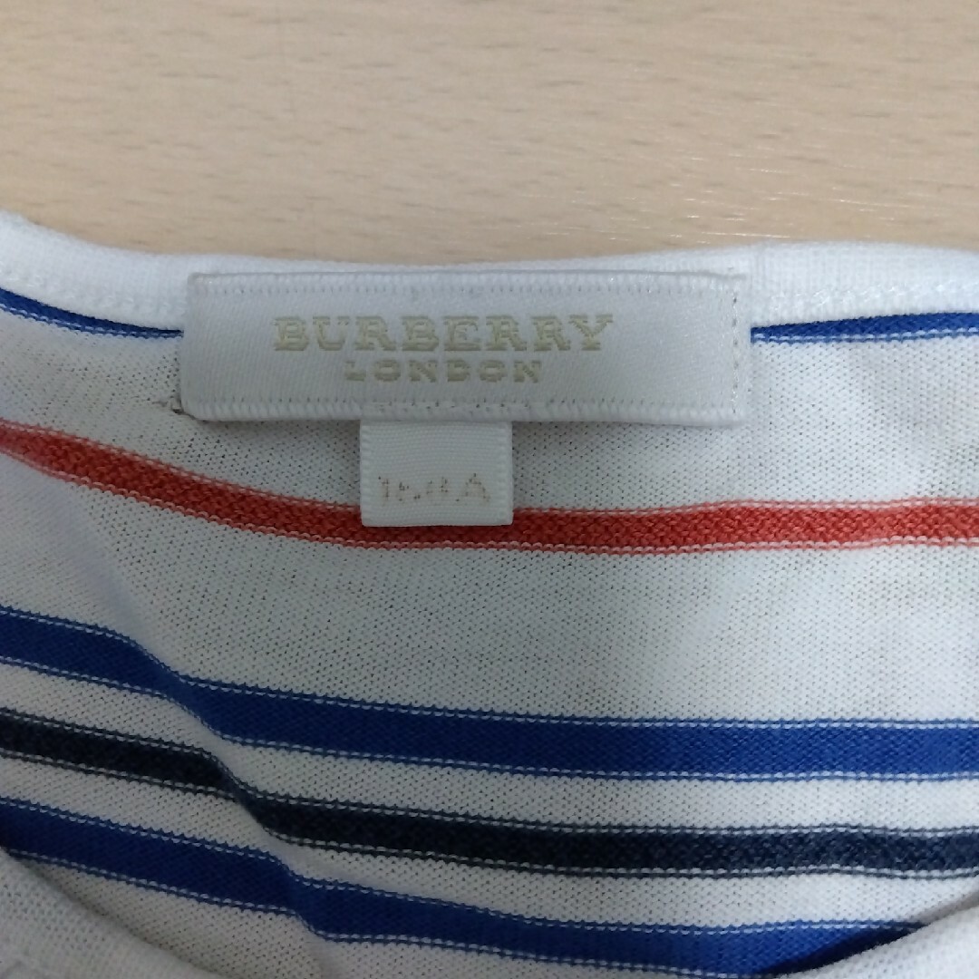 BURBERRY(バーバリー)のBURBERRY     ボーダー   Tシャツ レディースのトップス(Tシャツ(半袖/袖なし))の商品写真