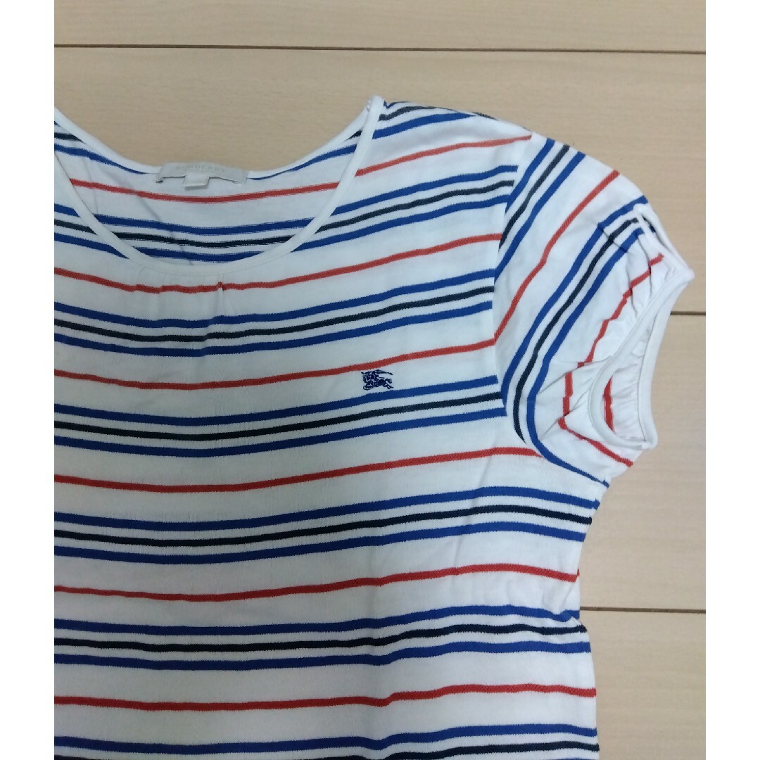 BURBERRY(バーバリー)のBURBERRY     ボーダー   Tシャツ レディースのトップス(Tシャツ(半袖/袖なし))の商品写真