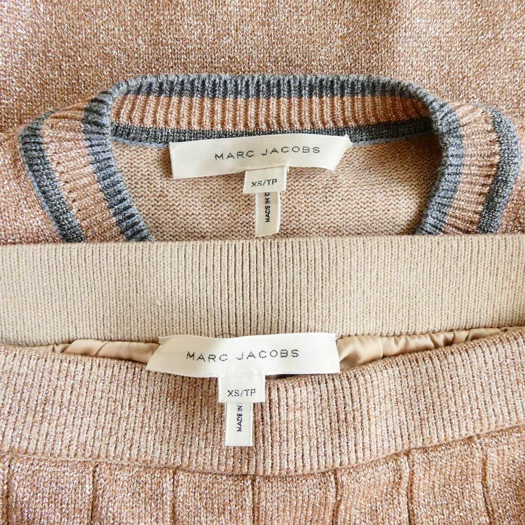 美品 MARC JACOBS ラメ ニット セットアップ 上下セット