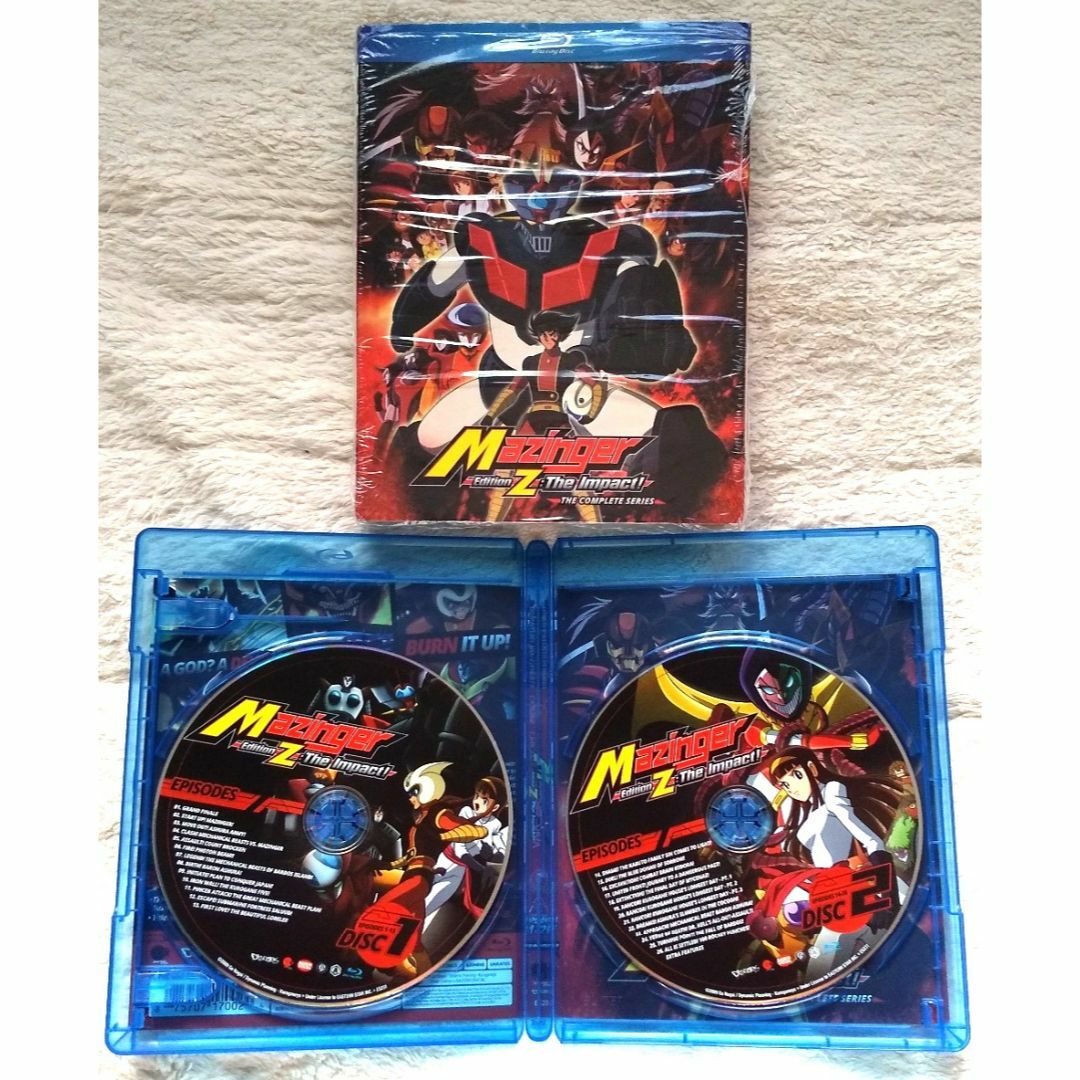 【状態良 Blu-ray】 真マジンガー 衝撃！ Z編 北米版DVD/ブルーレイ