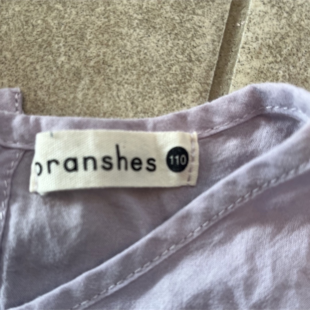 Branshes(ブランシェス)のちろた様専用！ブランシェス☆ブラウス☆110 キッズ/ベビー/マタニティのキッズ服女の子用(90cm~)(Tシャツ/カットソー)の商品写真