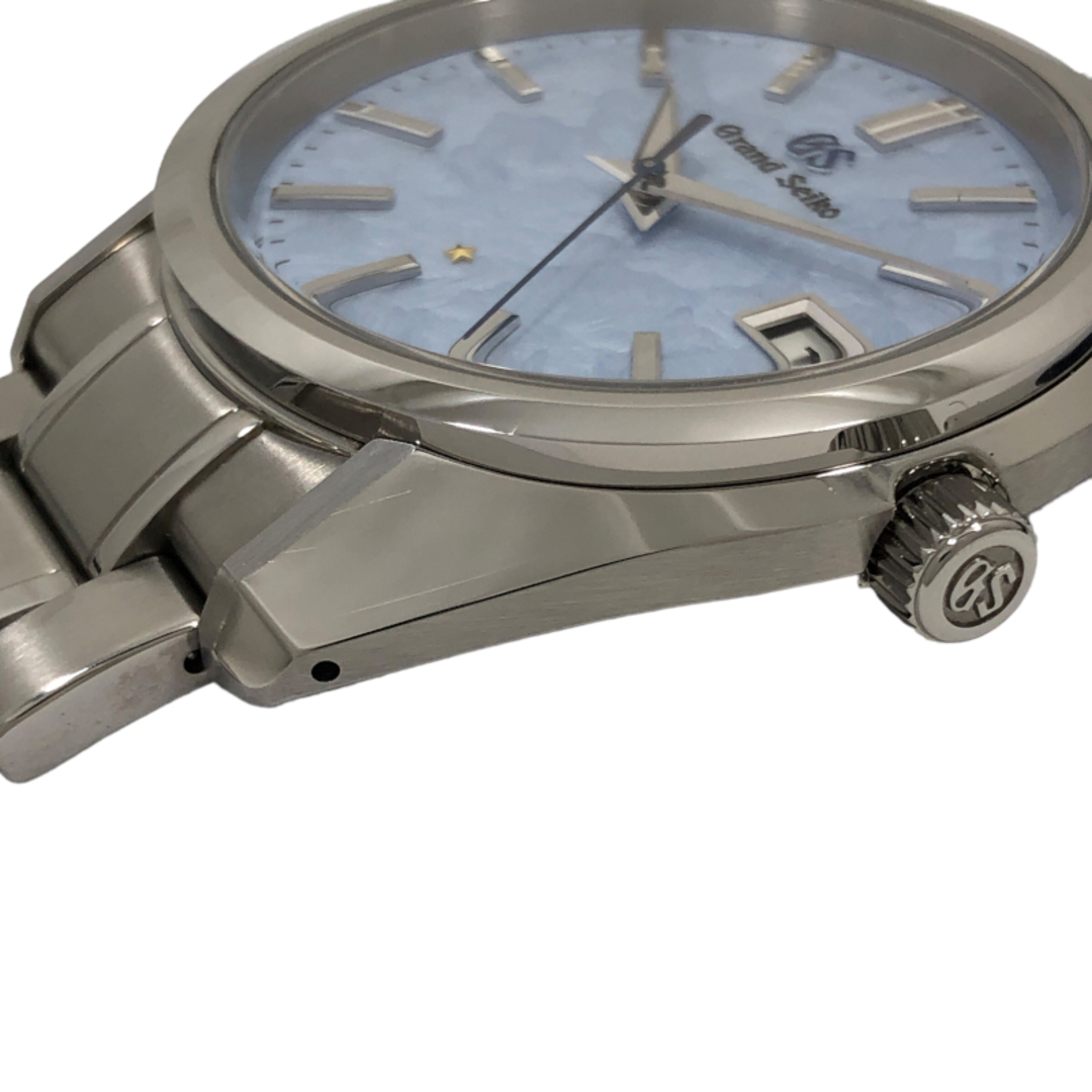 セイコー SEIKO ヘリテージコレクション55周年記念モデル SBGP017 ブルー文字盤 SS クオーツ メンズ 腕時計