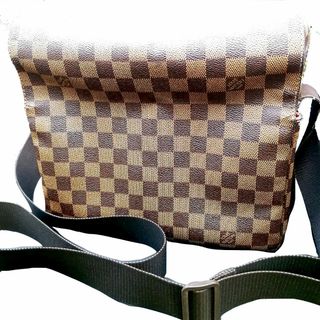 ルイヴィトン(LOUIS VUITTON)のヴィトン ナヴィグリオ ダミエ エベヌ メンズ レディース ショルダーバッグ(ショルダーバッグ)