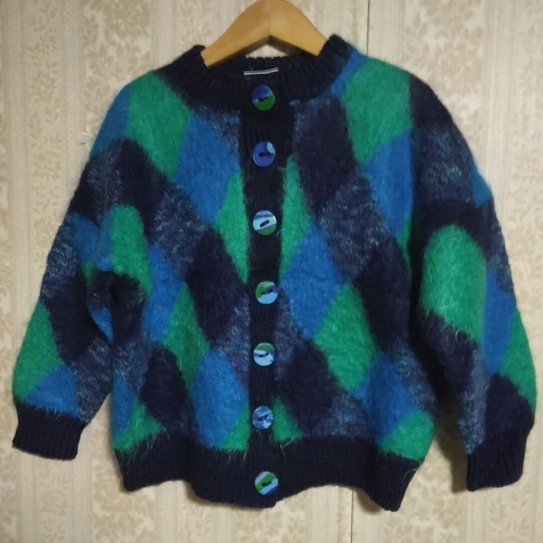 BONZO モヘア系カーディガンHand made in Australia-