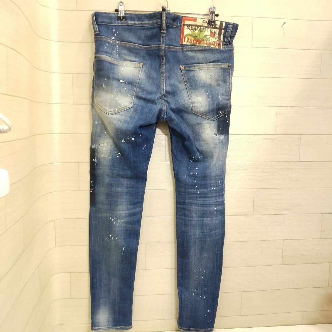 DSQUARED2(ディースクエアード)の正規品鑑定済　DSQUARED2　 スキニー　デニム 　48　RJ101 メンズのパンツ(デニム/ジーンズ)の商品写真