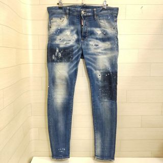 値引き可‼️美品48 DSQUARED2 ディースクエアード ダメージストレッチ