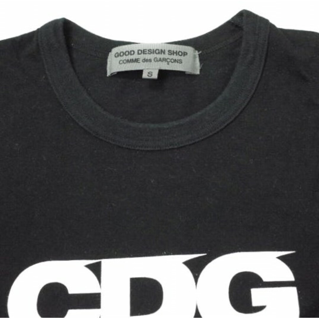 COMME des GARCONS(コムデギャルソン)のCOMME des GARCONS GOOD DESIGN SHOP コムデギャルソン グッドデザインショップ 別注 CDG LOGO TEE ロゴプリント Tシャツ IH-T009 S ブラック 半袖 AD2017 トップス【中古】【COMME des GARCONS GOOD DESIGN SHOP】 メンズのトップス(Tシャツ/カットソー(半袖/袖なし))の商品写真