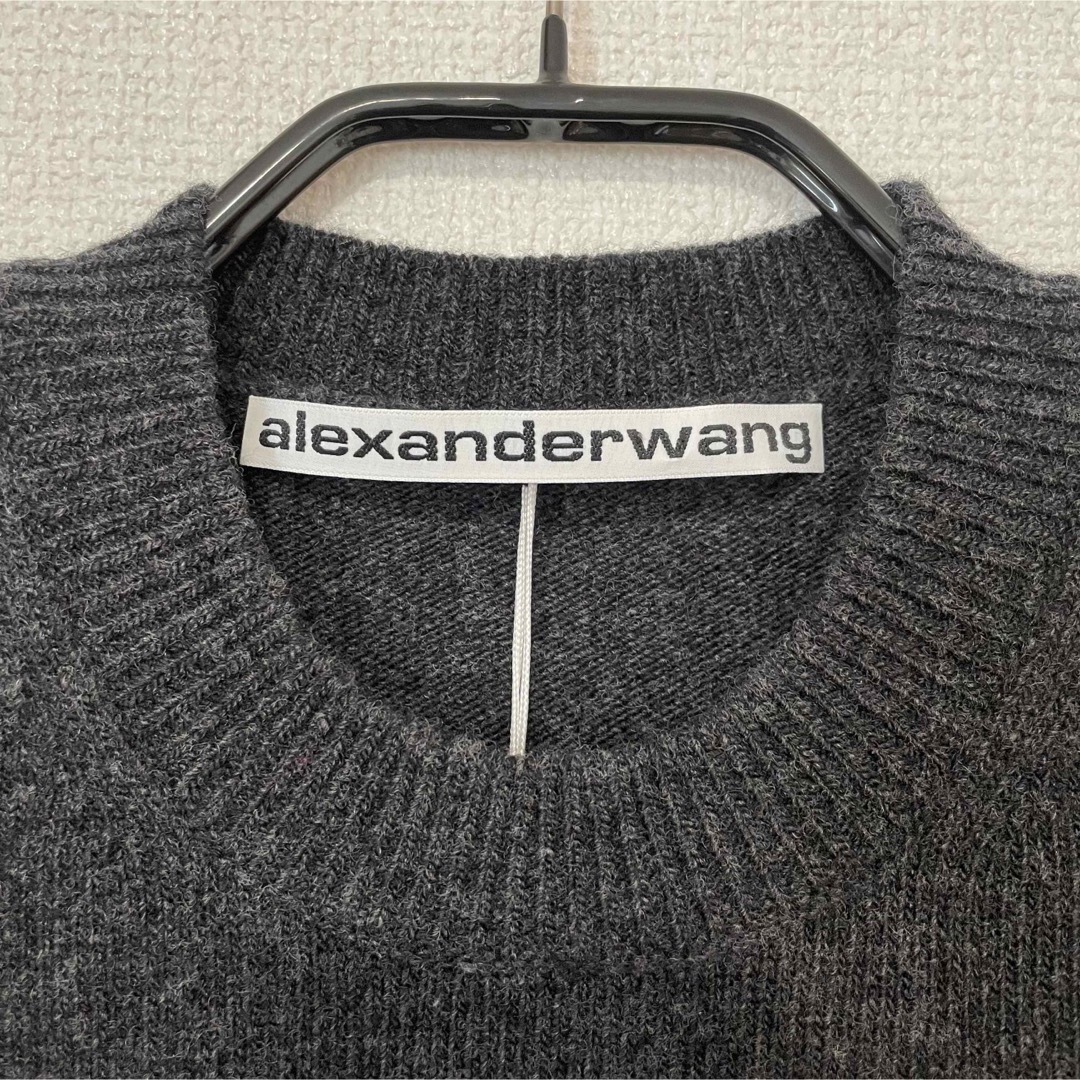 AlexanderWangの■ Alexander Wang beiress ショートスリーブ セーター ■