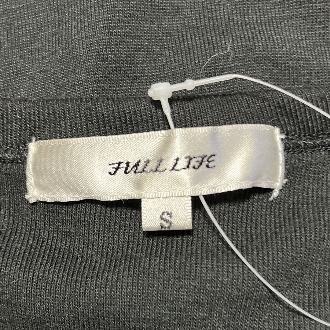 FULL LIFE(フルライフ)の新品タグ付き　　FULL LIFE 半袖　黒　S メンズのトップス(Tシャツ/カットソー(半袖/袖なし))の商品写真