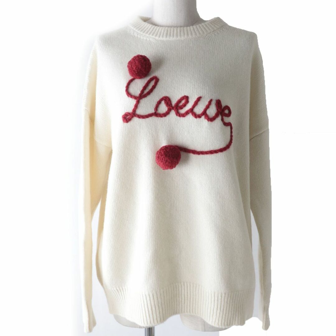 LOEWE - 極美品☆正規品 LOEWE ロエベ D3299690CO ポンポン ロゴ刺繍