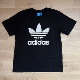 アディダス(adidas)のadidas黒 TシャツM(Tシャツ/カットソー(半袖/袖なし))