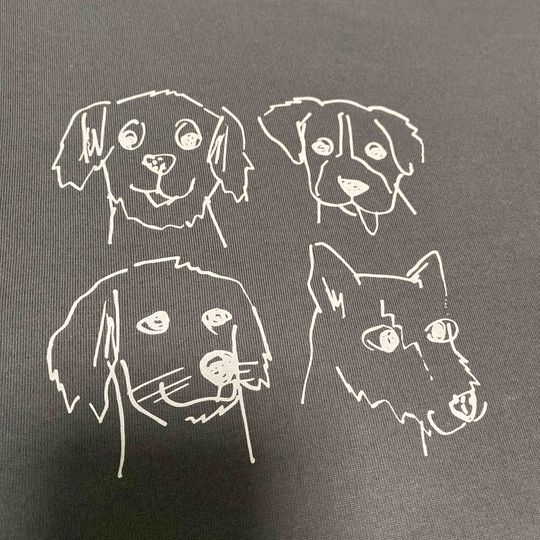 Paul Smith 犬 プリント ロンT LLサイズ