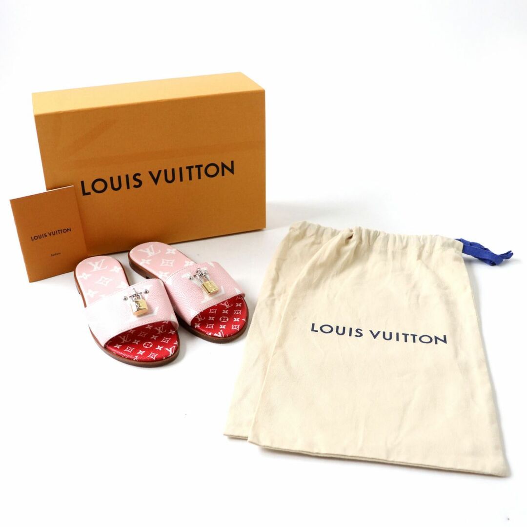 LOUIS VUITTON - 美品◎LV ルイヴィトン ロックイット ライン ミュール
