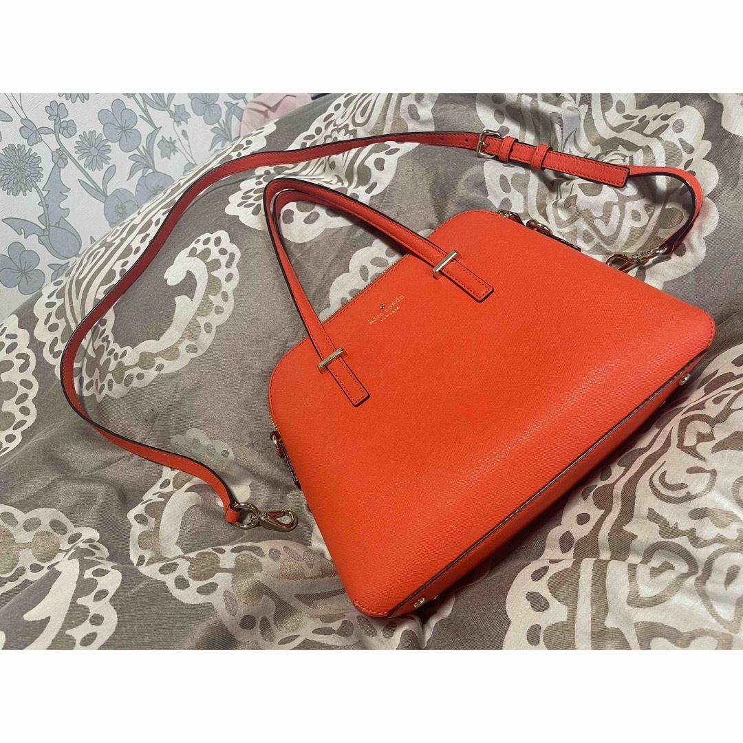 KATE SPADE / ケイトスペード | 2way ショルダーバッグ | オレンジ | レディース