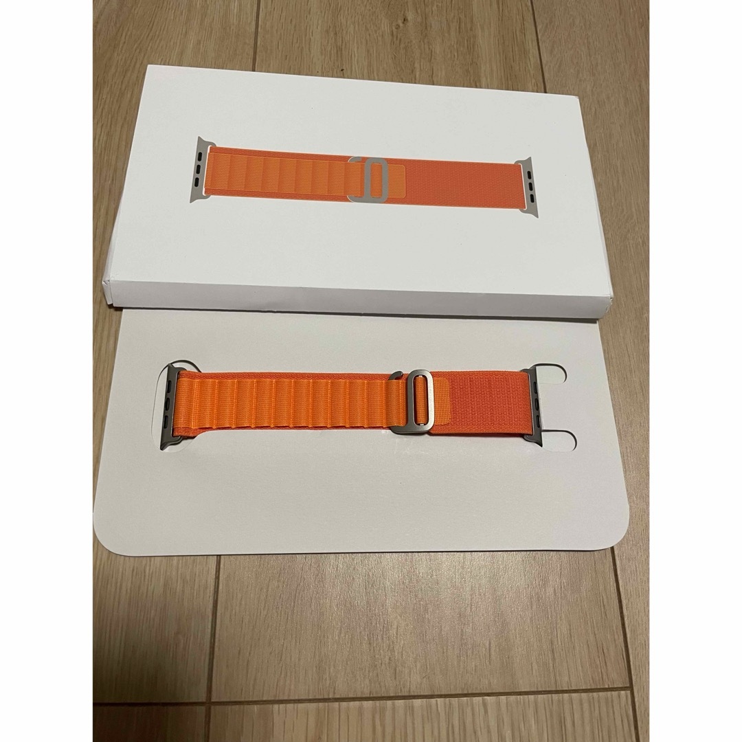 Apple Watch純正バンド　49mm OrangeAlpineLoop