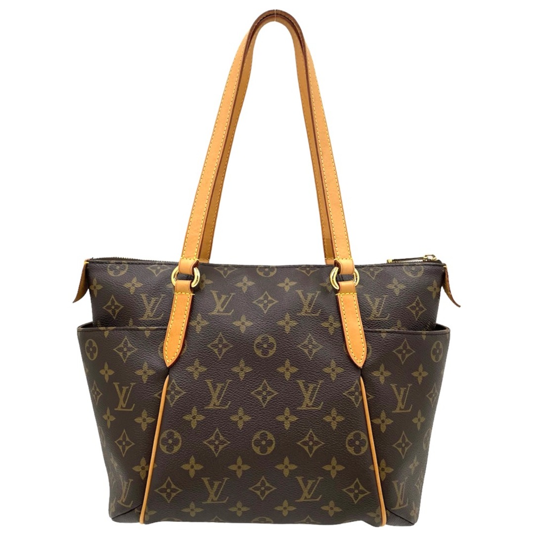 LOUIS VUITTON ルイヴィトン トートバッグ モノグラム トータリーPM ハンドバッグ 肩掛け 鞄 かばん M56688     ブラウン 茶 ゴールド金具 レディース【品】