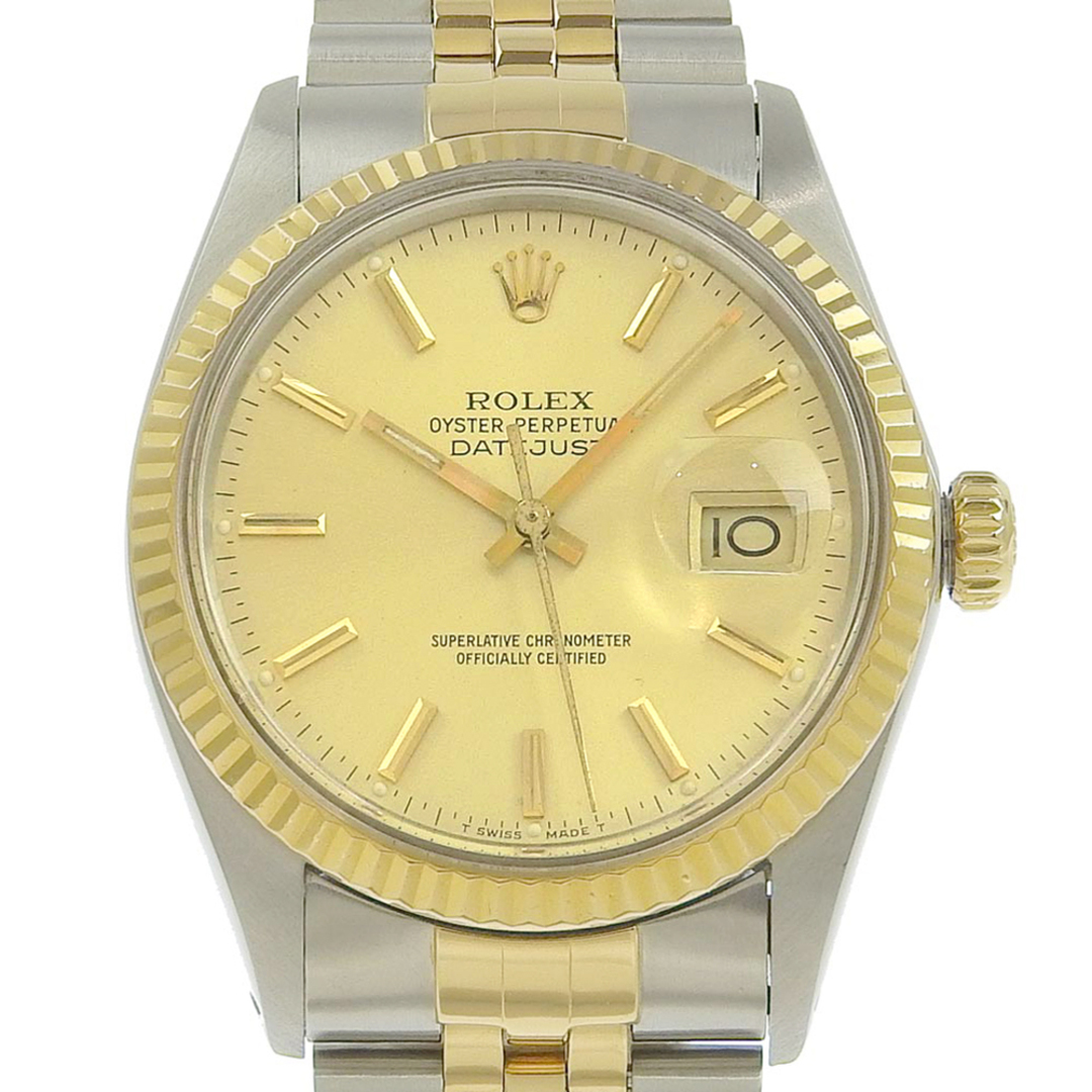 ROLEX ロレックス デイトジャスト 10P 16013 R番 メンズ腕時計