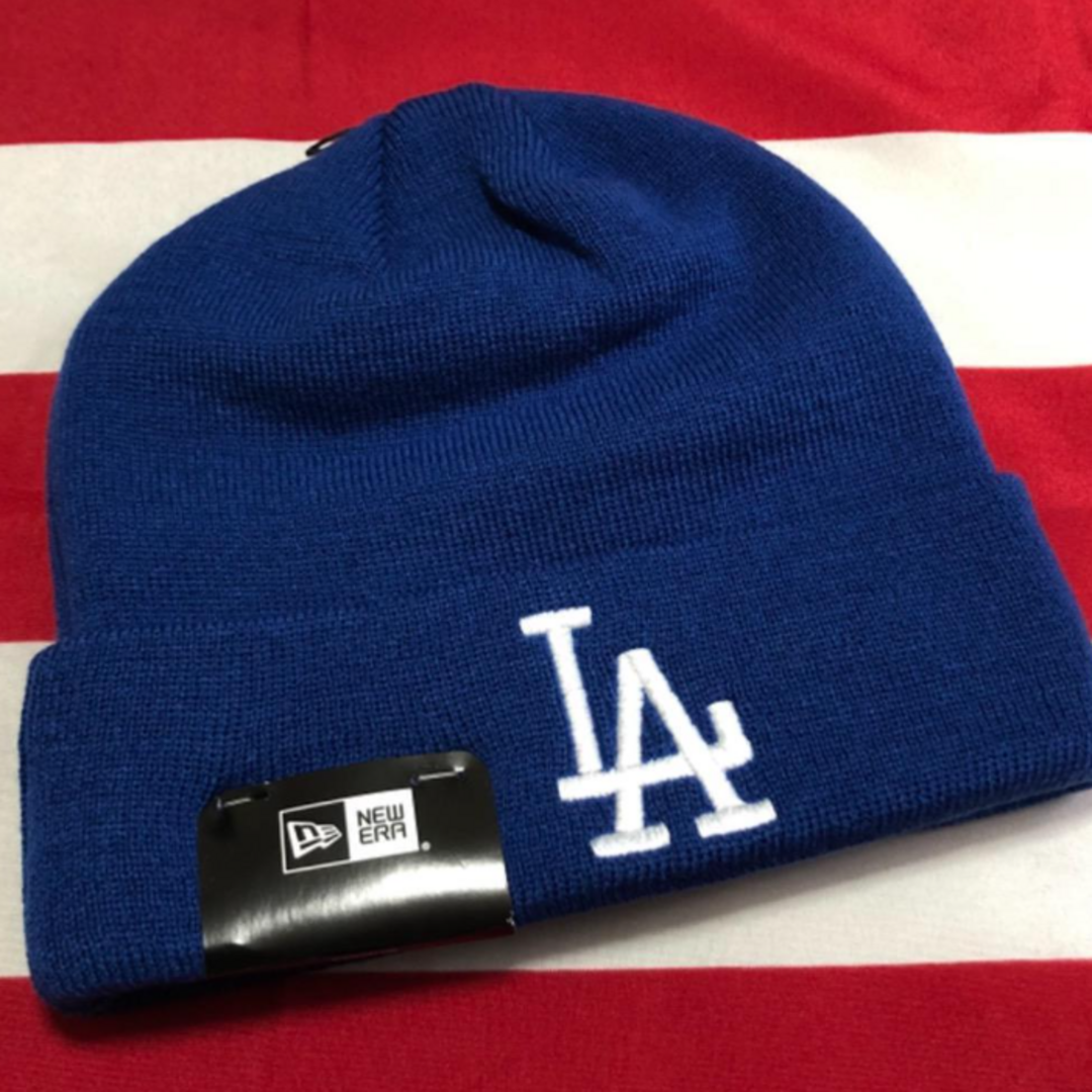 NEW ERA - NEW ERA ニューエラ ニット帽 ビーニー LA Dodgers