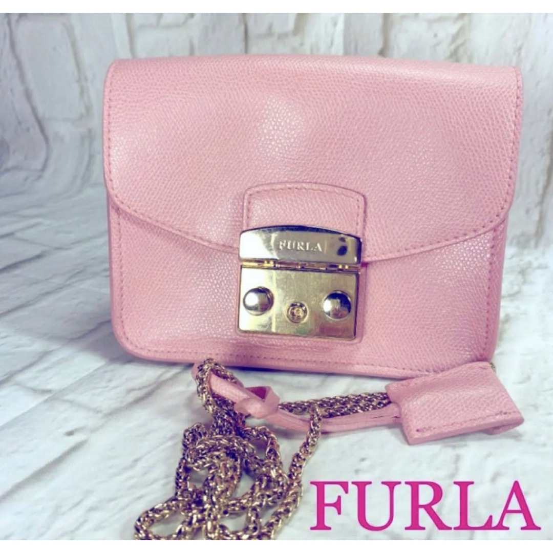 Furla - フルラ FURLA メトロポリス ショルダーバッグ ピンクの通販 by