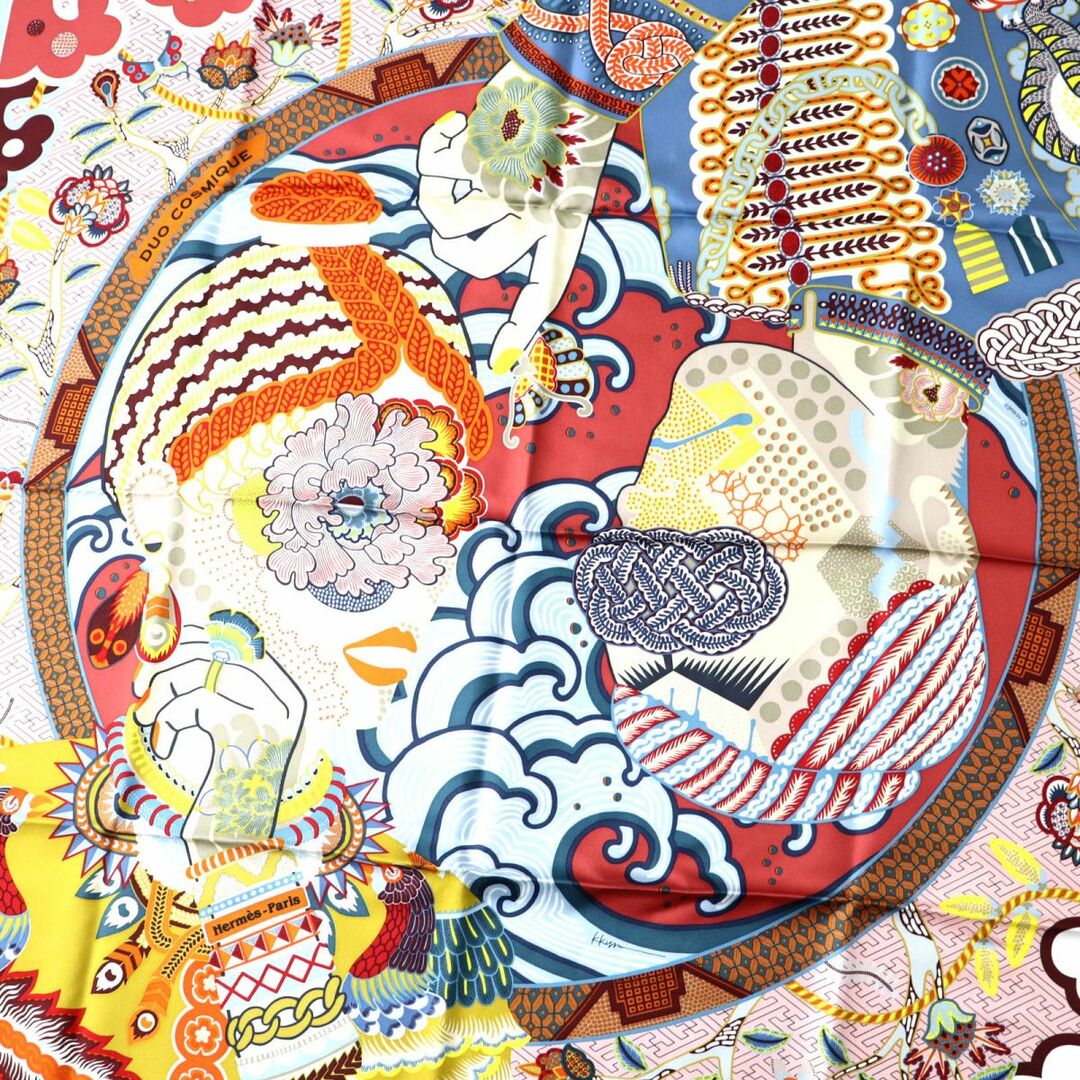 Hermes - 未使用品◎正規品 21AW 仏製 HERMES エルメス カレ90 DUO