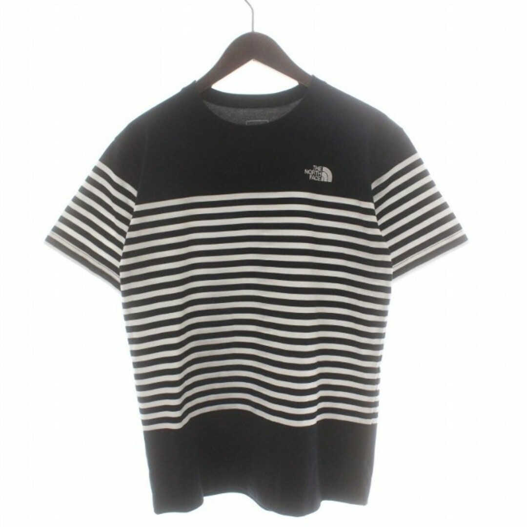 THE NORTH FACE Panel Border Tee M 黒 白