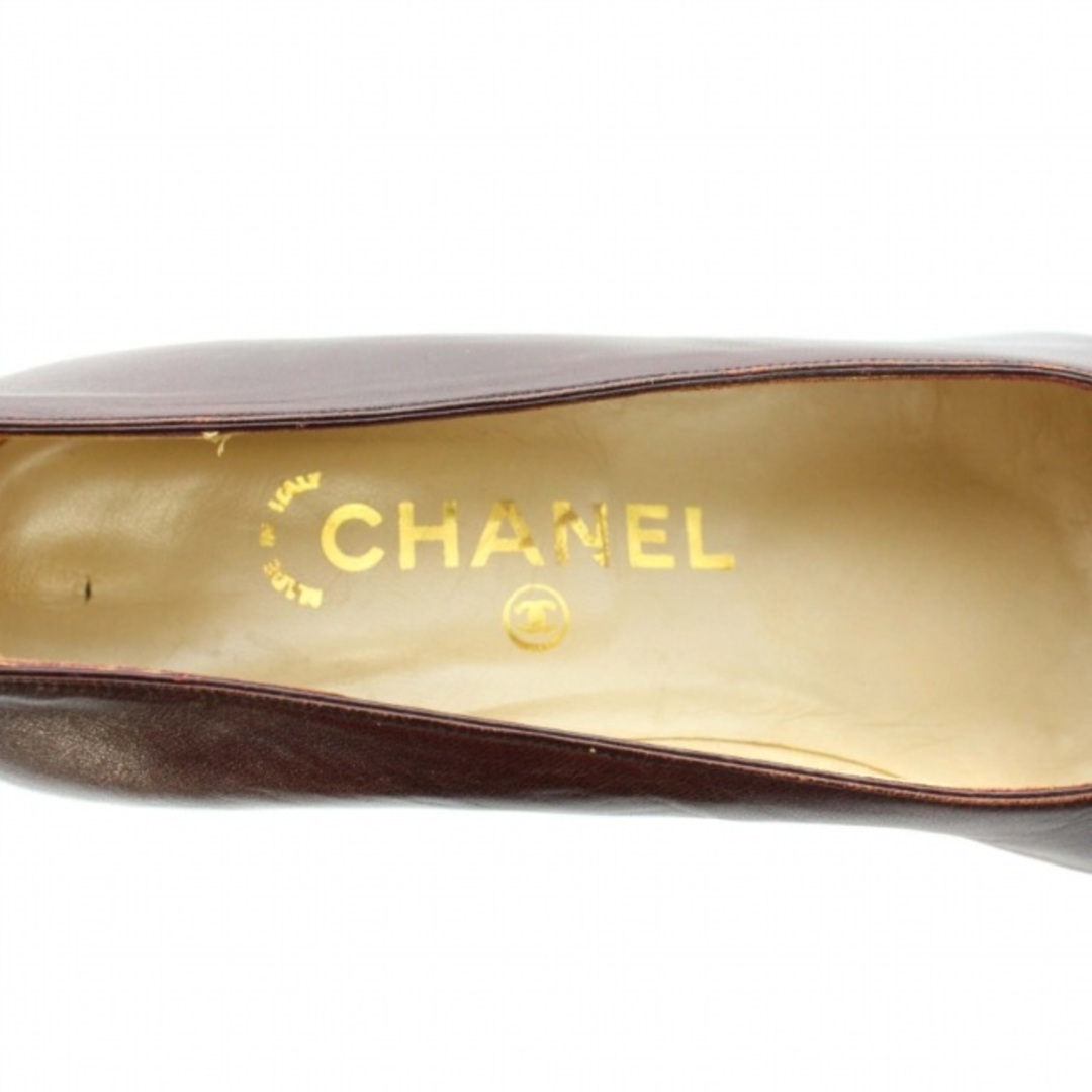 CHANEL - シャネル パンプス アーモンドトゥ ココマーク 35.5 22.5