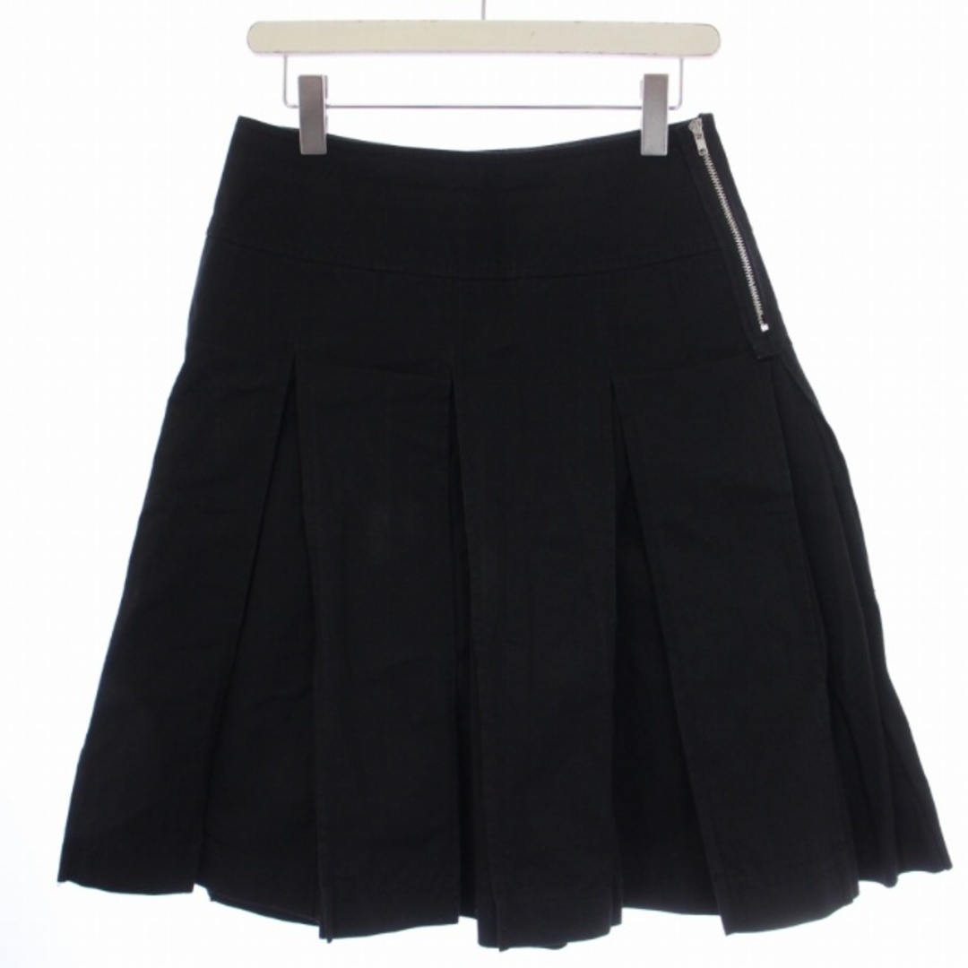 トリココムデギャルソン フレアスカート ひざ丈 日本製 M 黒