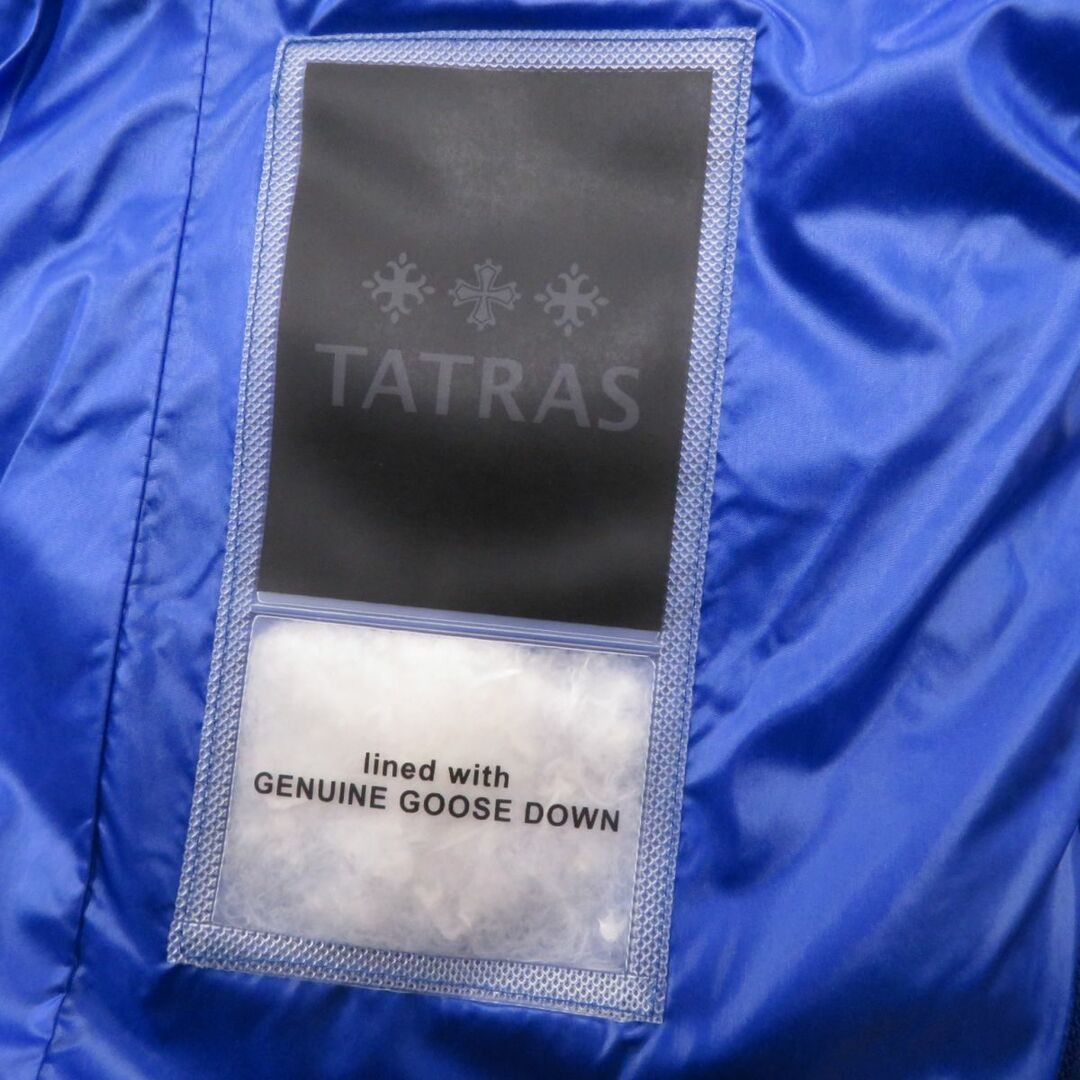極美品◎正規品  20AW TATRAS タトラス LTA20A4690 DRENA レディース フード付き ダウンジャケット ブルー 01