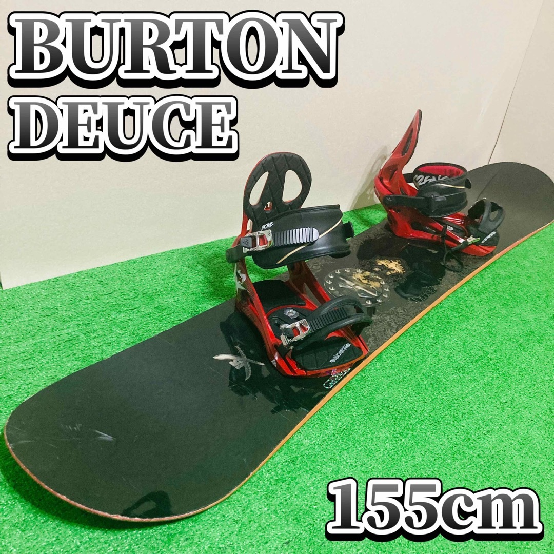 BURTON(バートン)のバートン DEUCE メンズ スノーボード 初心者 かんたん K2 155cm スポーツ/アウトドアのスノーボード(ボード)の商品写真
