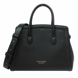 ケイトスペードニューヨーク(kate spade new york)の【新品】ケイトスペード バッグ ハンドバッグ kate spade ノット ミディアム サッチェル 2WAY 斜め掛け PXR00398 001(ブラック)アウトレット レディース(ハンドバッグ)