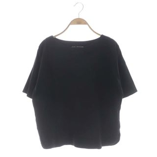 アデュートリステス(ADIEU TRISTESSE)のアデュートリステス ドロップショルダーTシャツ カットソー 半袖 黒(Tシャツ(半袖/袖なし))