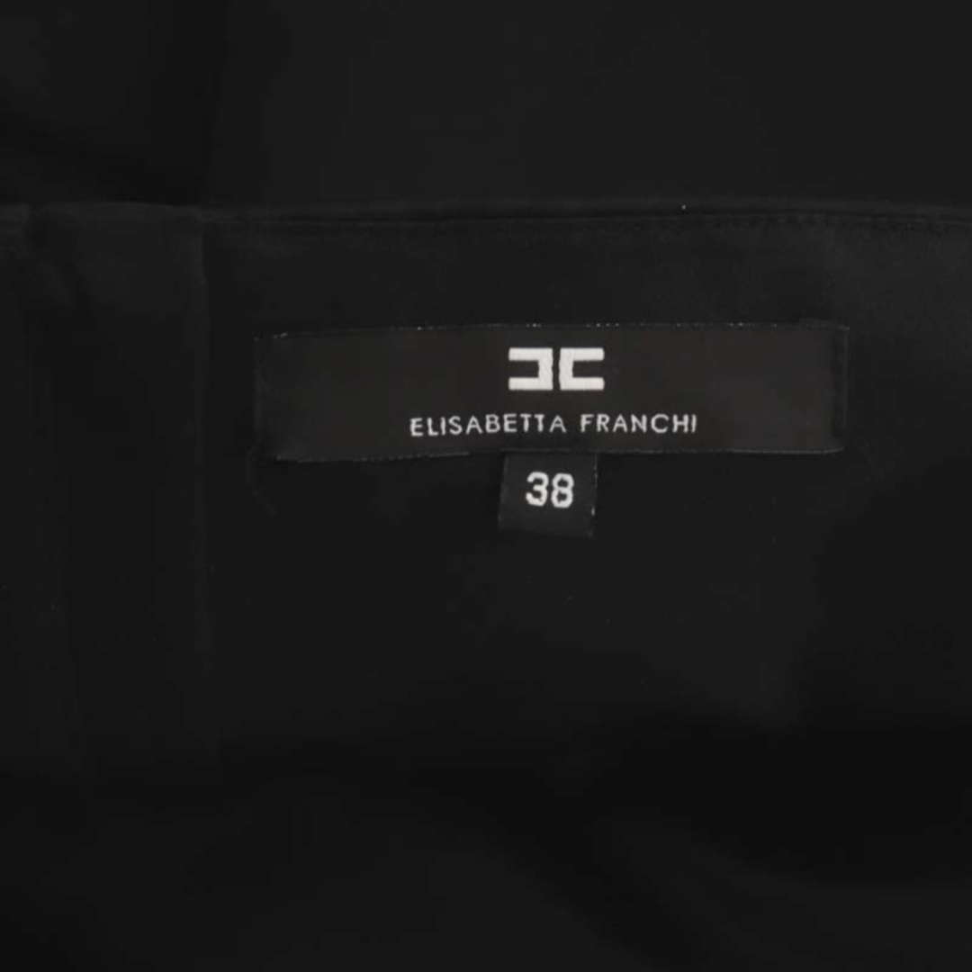 other(アザー)のエリザベッタフランキ フレアスカート ミニ 38 黒 ブラック レディースのスカート(ミニスカート)の商品写真