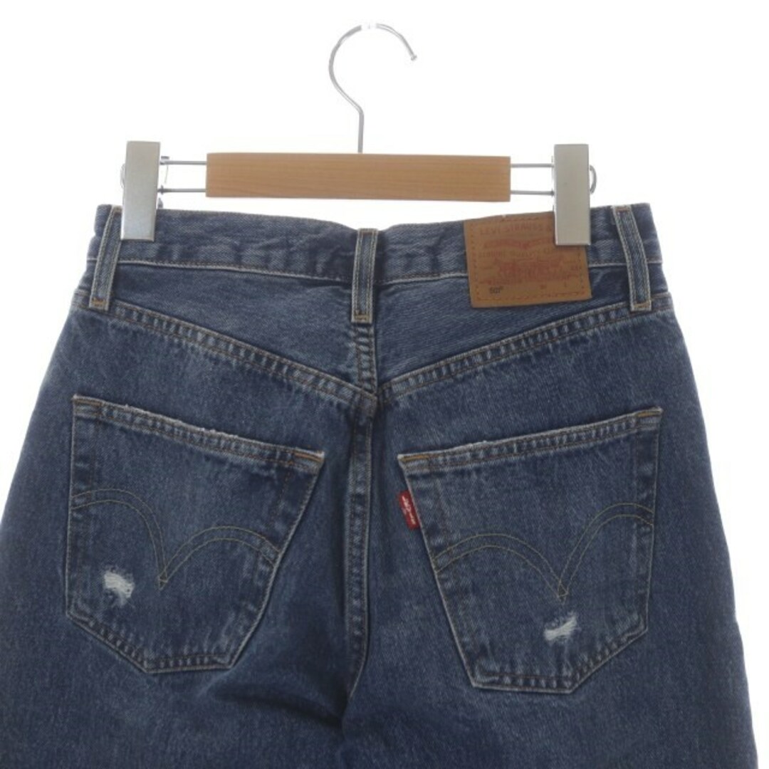 Levi's(リーバイス)のリーバイス 501 デニムパンツ ジーンズ テーパード ダメージ加工 W24 レディースのパンツ(デニム/ジーンズ)の商品写真