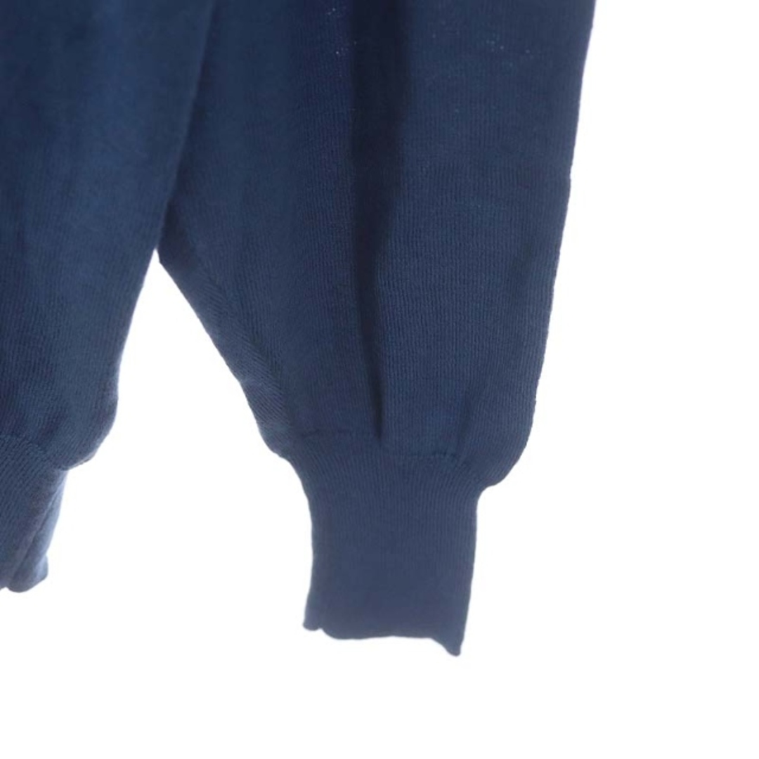 IENA(イエナ)のイエナ 21SS コットン麻Vネックカーディガン ニット 長袖 青 ブルー レディースのトップス(カーディガン)の商品写真