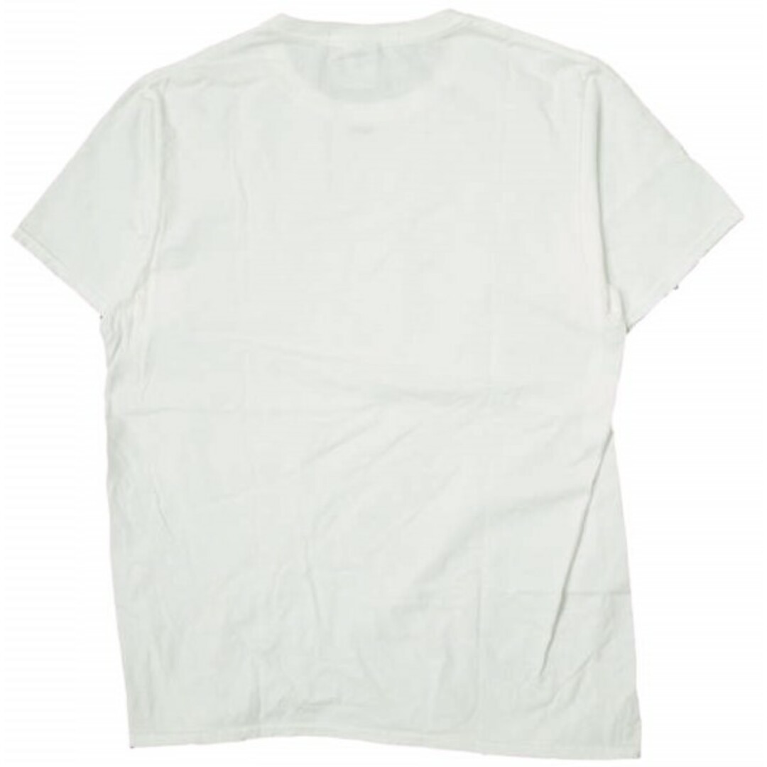 VAPORIZE(ヴェイパライズ)のVAPORIZE ヴェイパライズ Damage T-shirt ダメージ加工メッセージＴシャツ 11-08-6206-052 XL WHITE 半袖 BEAMS トップス【中古】【VAPORIZE】 メンズのトップス(Tシャツ/カットソー(半袖/袖なし))の商品写真