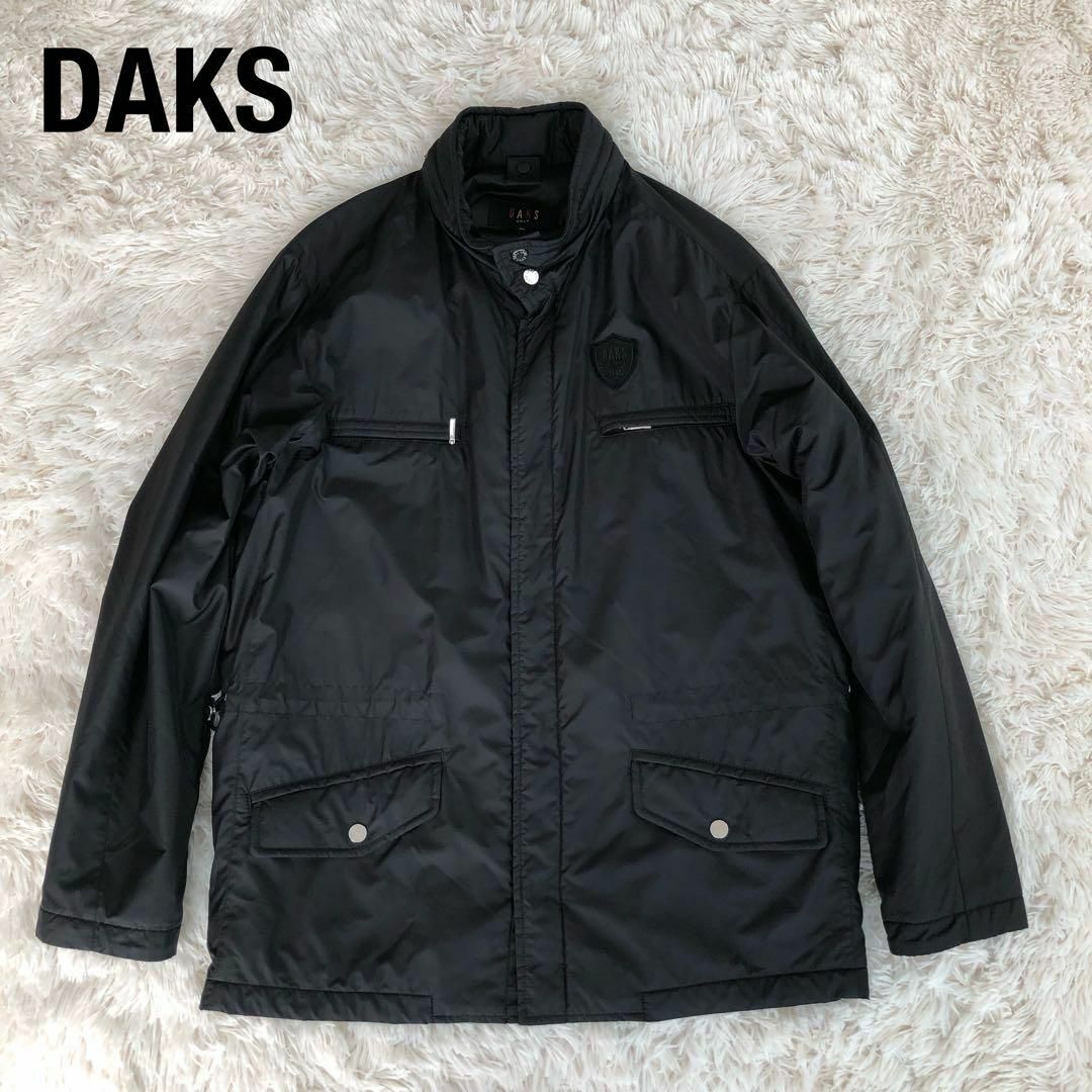 DAKS - DAKS GOLF ダックス 中綿入りジャケット ブラック黒 Lの通販 by