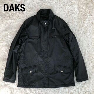 DAKS GOLF　ダックス　中綿入りジャケット　ブラック黒　L