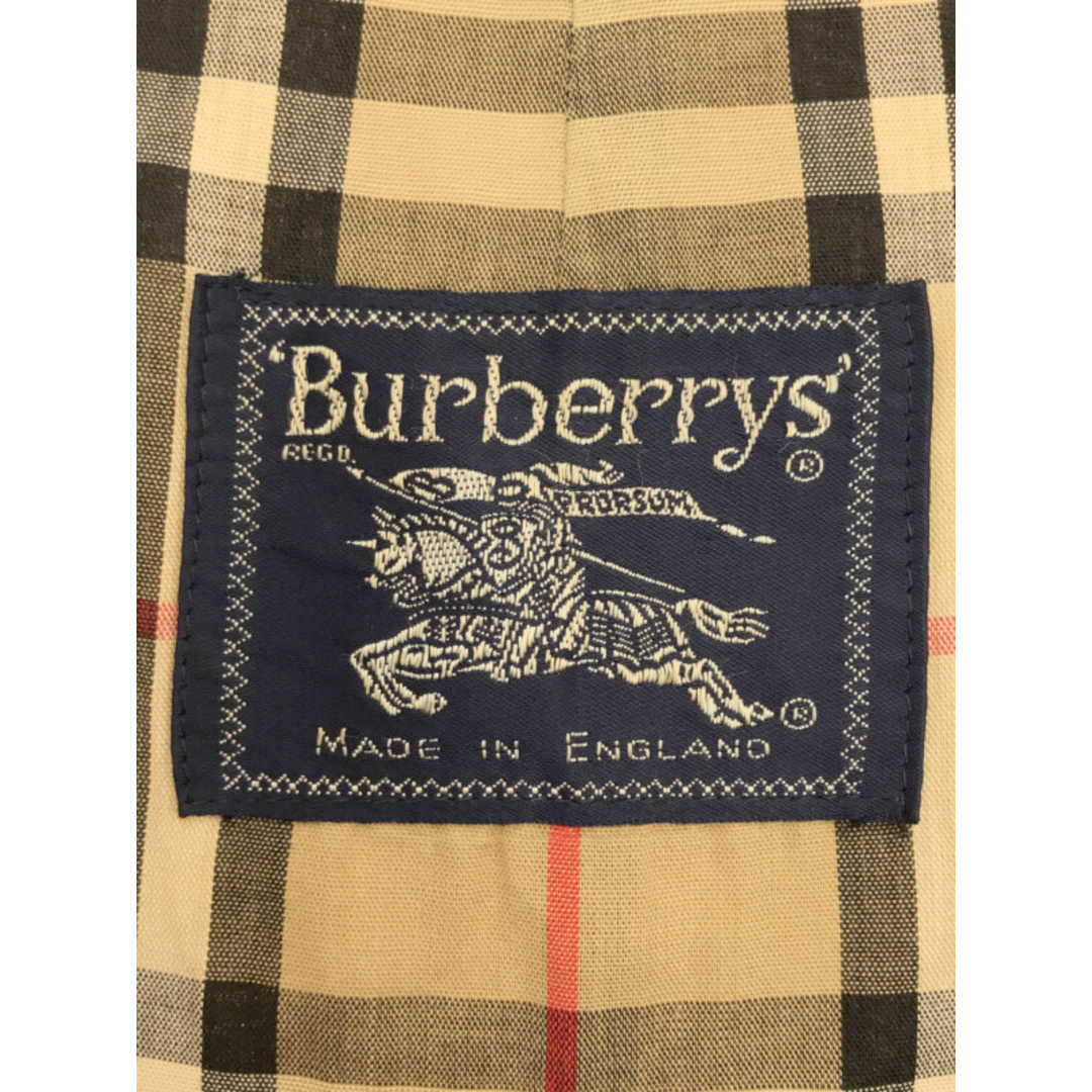 BURBERRY(バーバリー)のBurberry's バーバリーズ 80s 裏地ノバチェック ステンカラーコート ベージュ サイズ表記無し レディースのジャケット/アウター(ロングコート)の商品写真