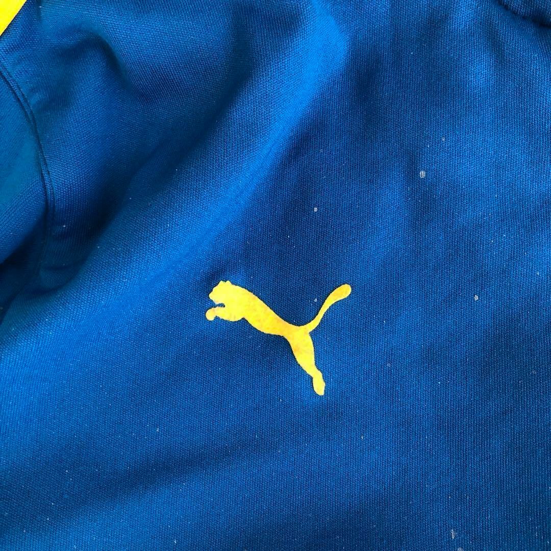 PUMAプーマトラックジャケット黄色青スウェーデン代表ジャージ 6