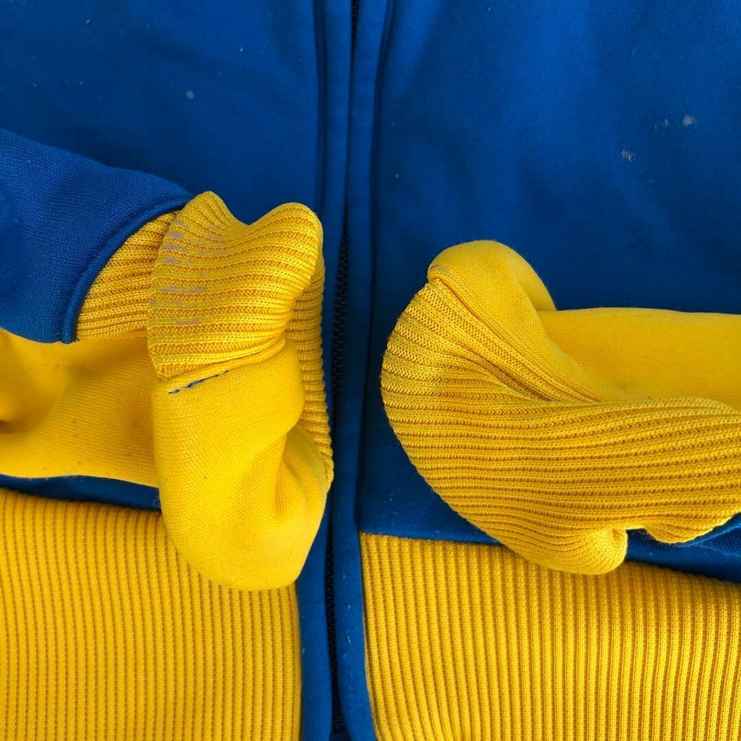 PUMAプーマトラックジャケット黄色青スウェーデン代表ジャージ 7
