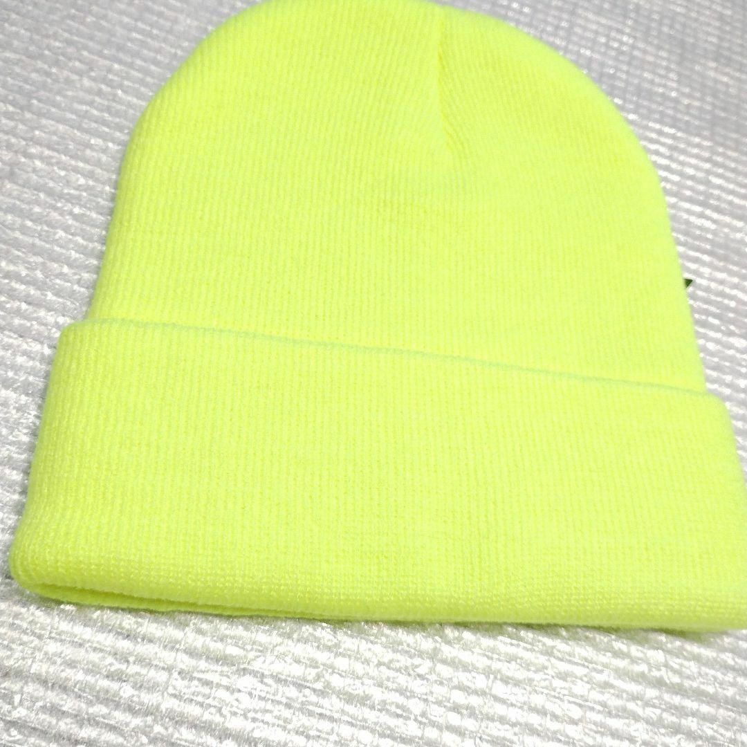 【緑色】花 刺繍ニット キャップ レディース秋冬おしゃれ レディースの帽子(ニット帽/ビーニー)の商品写真
