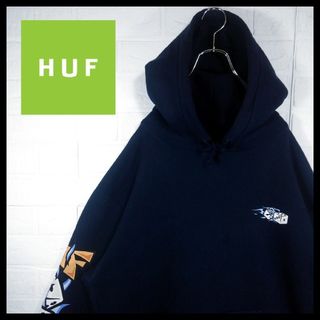 HUF - 《HUF(ハフ)》ダイスロゴ 裏起毛 ビッグシルエット プルオーバー ...