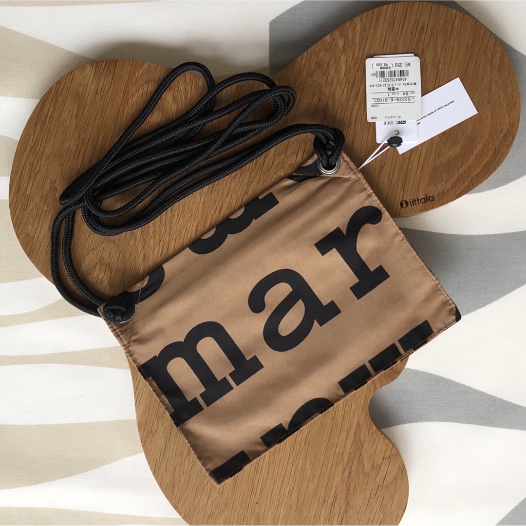 marimekko(マリメッコ)の国内正規品 新品 マリメッコ トラベルバッグ ブラウン 日本限定 レディースのバッグ(ショルダーバッグ)の商品写真