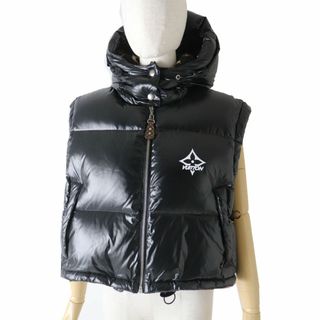 LOUIS VUITTON ルイヴィトン 14AW ダウンスリーブ ムートンレザージャケット ブラウン カーキ 48