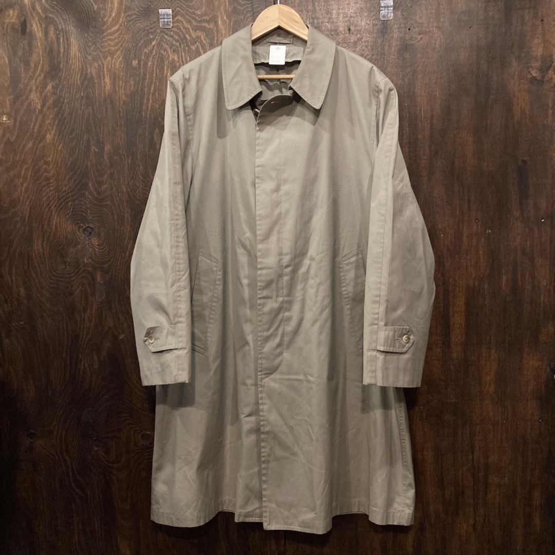 LONDON FOG ロンドンフォグ バルマカーンコート カーキ ステンカラー-