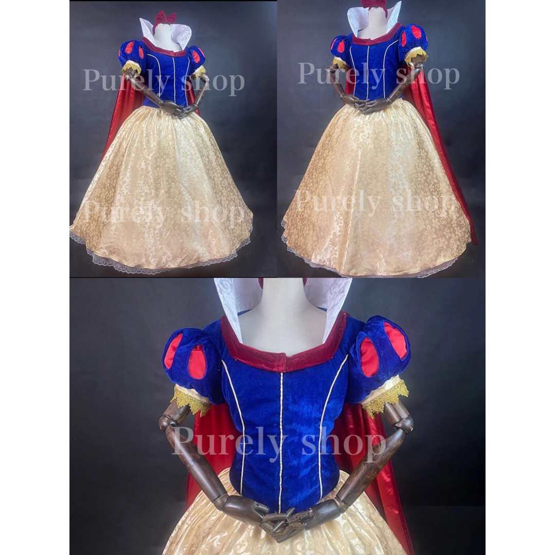 ディズニー　白雪姫　7人の小人　グリーティング　ドレス　Dハロ　コスプレ　仮装